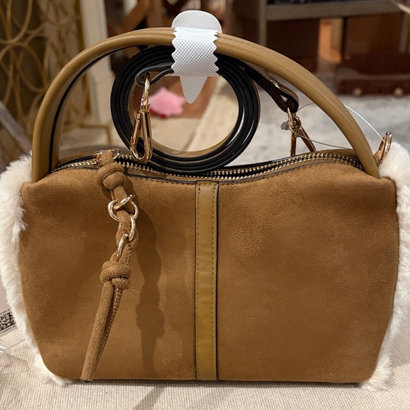 H&M Light Brown Crossbody Bag/NWT - Picture 6 of 14